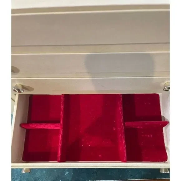 VTG Craft Storage Chest  LARGE JEWELRY BOX Mele Buxton MID-CENTURY Modern BIG - Picture 12 of 14